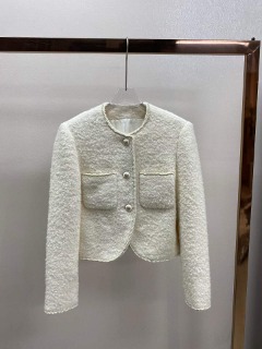 화이트 여성 자켓   White Women&#039;s Jacket